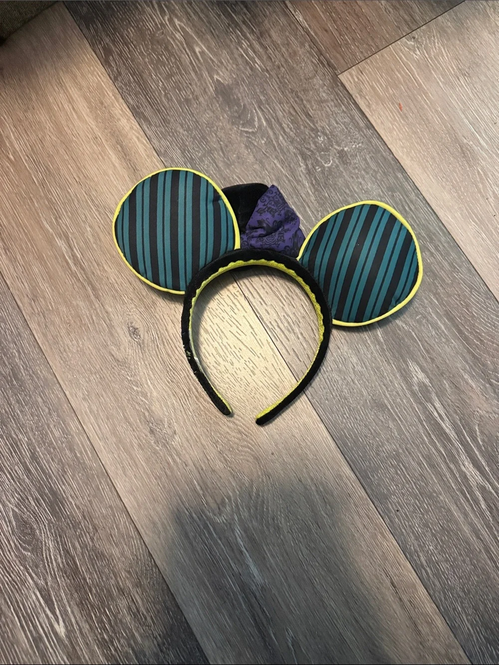 Disney-Inspired Purple & Teal Kids Ear Headband